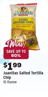 Grocery Outlet Salted Tortilla Chip offer