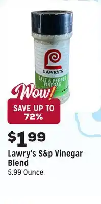 Grocery Outlet S&p Vinegar Blend offer