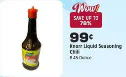 Grocery Outlet Liquid Seasoning Chili offer