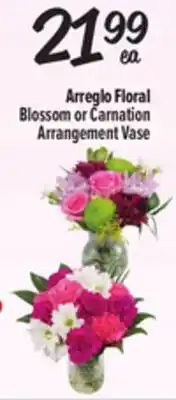 El Super Arreglo Floral Blossom or Carnation Arrangement Vase offer