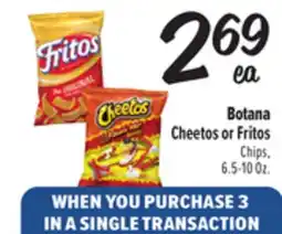 El Super Cheetos or Fritos Chips offer