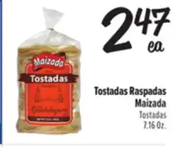 El Super Raspadas Maizada Tostadas offer