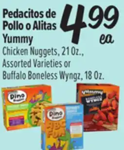 El Super Chicken Nuggets, 21 Oz. or Buffalo Boneless Wyngz offer