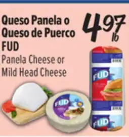 El Super Panela Cheese or Mild Head Cheese offer