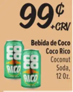 El Super Coconut Soda offer