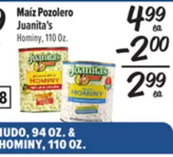 El Super Hominy offer