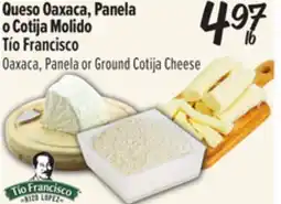 El Super Tío Francisco Oaxaca, Panela or Ground Cotija Cheese offer