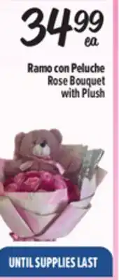 El Super Rose Bouquet with Plush offer