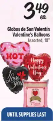 El Super Valentine's Balloons offer
