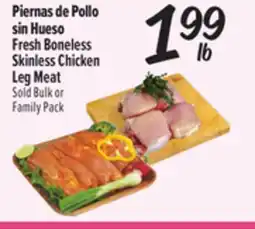El Super Fresh Boneless Skinless Chicken Leg Meat offer