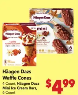 Vallarta Supermarkets Häagen Dazs Waffle Cones offer