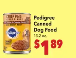 Vallarta Supermarkets Pedigree Canned Dog Food offer