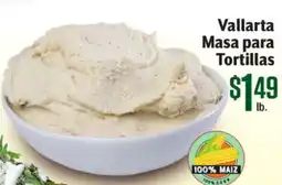 Vallarta Supermarkets Vallarta Masa para Tortillas offer