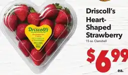 Vallarta Supermarkets Driscoll's Heart-Shaped Strawberry offer