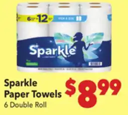 Vallarta Supermarkets Sparkle Paper Towels offer