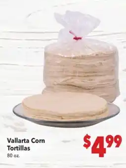 Vallarta Supermarkets Vallarta Corn Tortillas offer