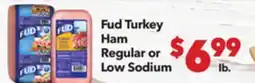 Vallarta Supermarkets Fud Turkey Ham Regular or Low Sodium offer