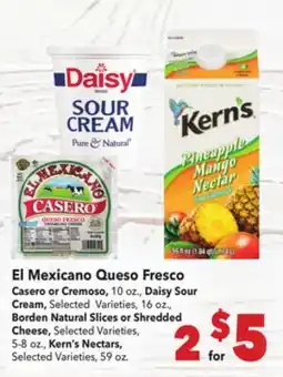 Vallarta Supermarkets El Mexicano Queso Fresco offer