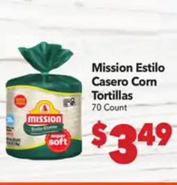 Vallarta Supermarkets Mission Estilo Casero Corn Tortillas offer