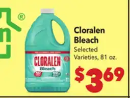 Vallarta Supermarkets Cloralen Bleach offer