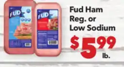 Vallarta Supermarkets Fud Ham Reg. or Low Sodium offer