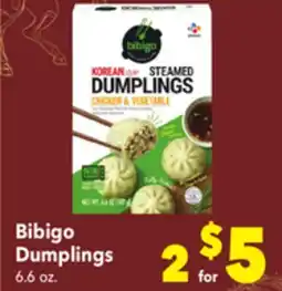 Vallarta Supermarkets Bibigo Dumplings offer