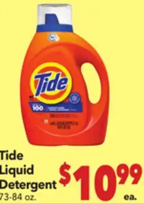 Vallarta Supermarkets Tide Liquid Detergent offer