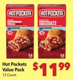 Vallarta Supermarkets Hot Pockets Value Pack offer