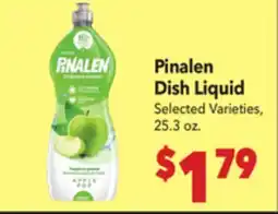 Vallarta Supermarkets Pinalen Dish Liquid offer