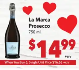 Vallarta Supermarkets La Marca Prosecco offer
