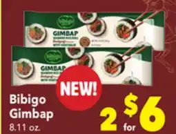 Vallarta Supermarkets Bibigo Gimbap offer