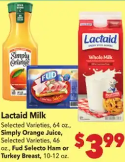 Vallarta Supermarkets Lactaid Milk offer