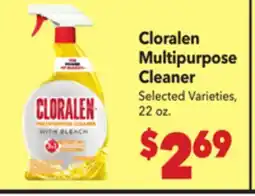 Vallarta Supermarkets Cloralen Multipurpose Cleaner offer