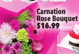 Vallarta Supermarkets Carnation Rose Bouquet offer