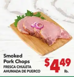 Vallarta Supermarkets Smoked Pork Chops / FRESCA CHULETA AHUMADA DE PUERCO offer
