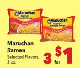 Vallarta Supermarkets Maruchan Ramen offer