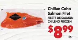 Vallarta Supermarkets Chilian Coho Salmon Filet offer