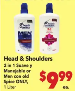 Vallarta Supermarkets Head & Shoulders offer