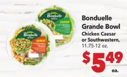 Vallarta Supermarkets Bonduelle Grande Bowl / Chicken Caesar or Southwestern offer