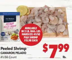 Vallarta Supermarkets Peeled Shrimp / CAMARON PELADO offer