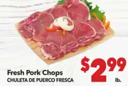 Vallarta Supermarkets Fresh Pork Chops / CHULETA DE PUERCO FRESCA offer