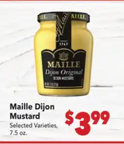 Vallarta Supermarkets Maille Dijon Mustard offer