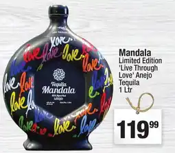 Super King Markets Mandala Limited Edition 'Live Through Love' Anejo Tequila offer