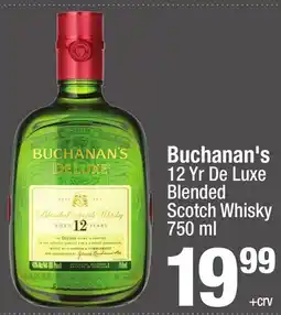 Super King Markets Buchanan's 12 Yr De Luxe Blended Scotch Whisky offer