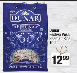 Super King Markets Dunar Festiva Pusa Basmati Rice offer