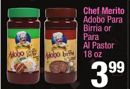 Super King Markets Chef Merito Adobo Para Birria or Para Al Pastor offer