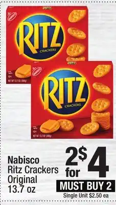Super King Markets Nabisco Ritz Crackers Original offer