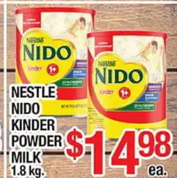 Torres Supermercado NESTLE NIDO KINDER POWDER MILK offer