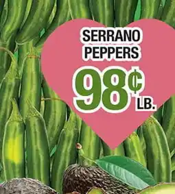 Torres Supermercado SERRANO PEPPERS offer