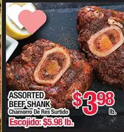 Torres Supermercado ASSORTED BEEF SHANK offer